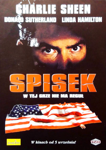 Przód ulotki filmu 'Spisek'