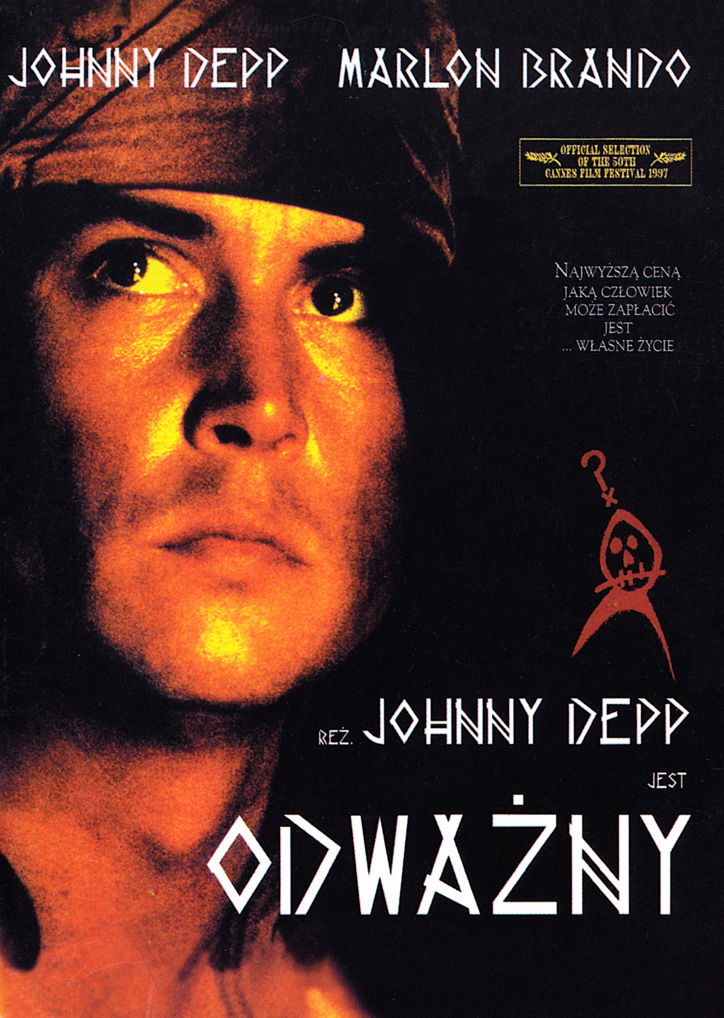 Polski plakat filmu 'Odważny'