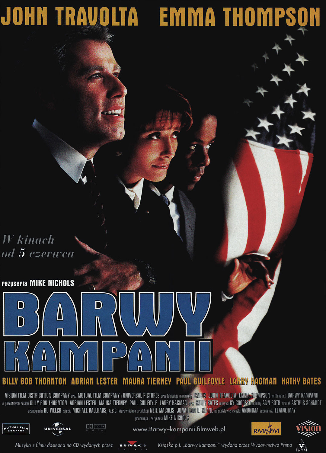 Polski plakat filmu 'Barwy Kampanii'