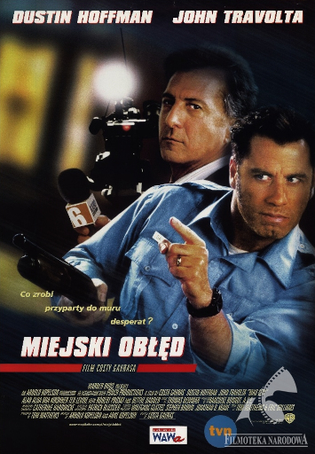 Polski plakat filmu 'Miejski Obłęd'