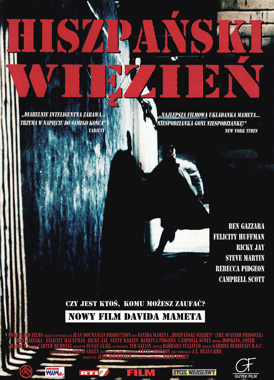 Polski plakat filmu 'Hiszpański Więzień'
