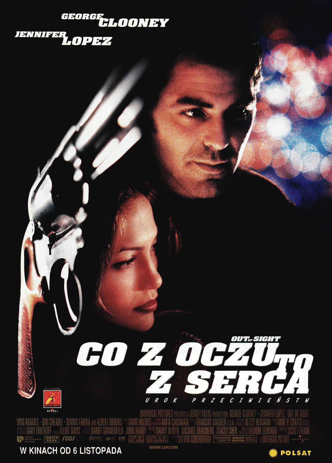 Polski plakat filmu 'Co Z Oczu, To Z Serca'