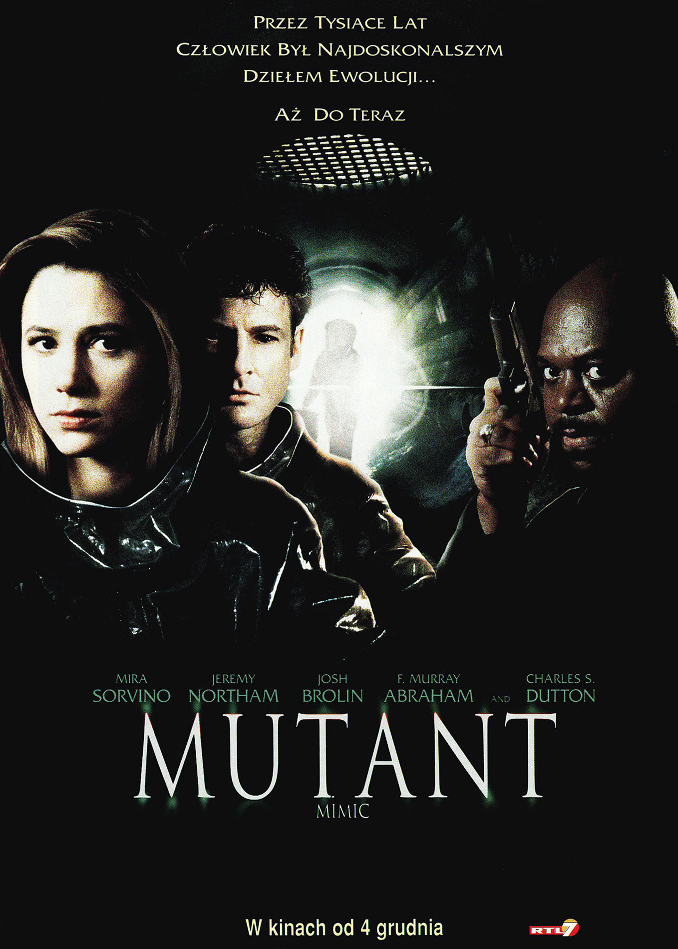 Polski plakat filmu 'Mutant'
