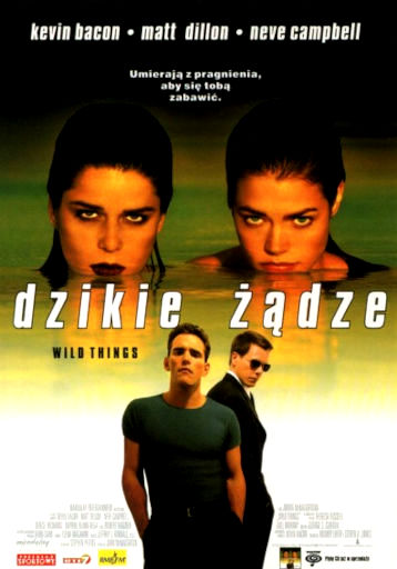 Przód ulotki filmu 'Dzikie Żądze'