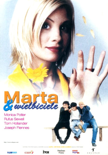 Przód ulotki filmu 'Marta i Wielbiciele'