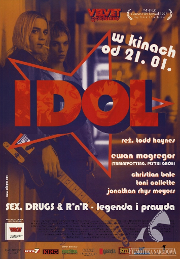 Przód ulotki filmu 'Idol'