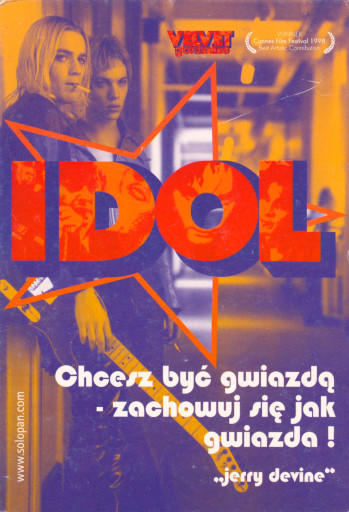 Przód ulotki filmu 'Idol'
