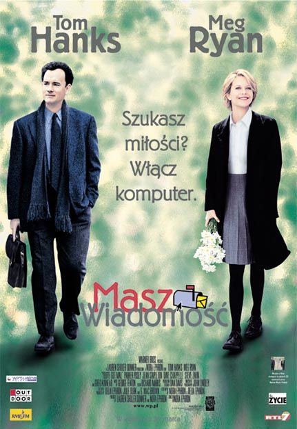 Polski plakat filmu 'Masz Wiadomość'
