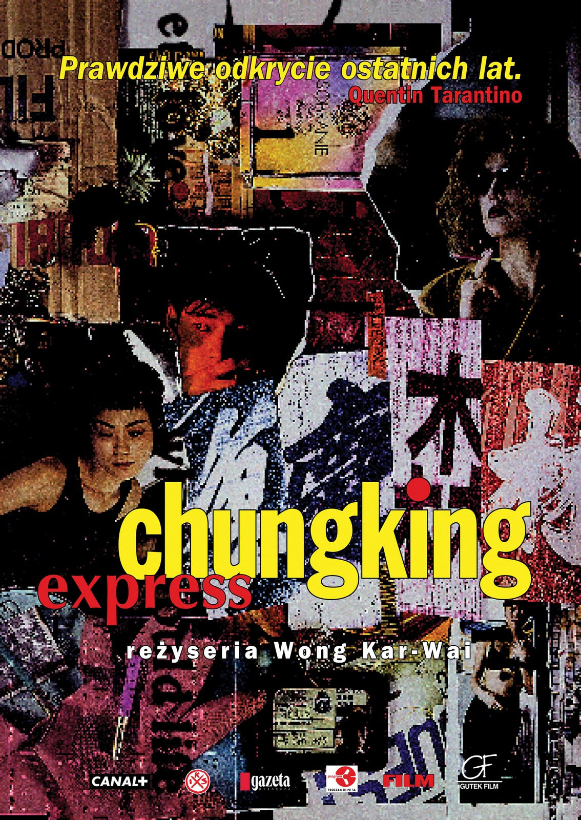 Polski plakat filmu 'Chungking Express'