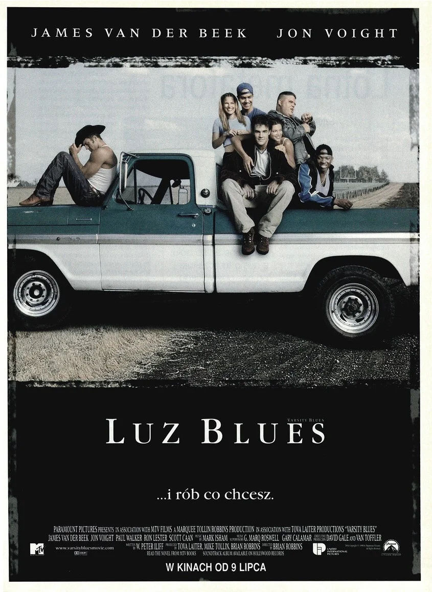 Polski plakat filmu 'Luz Blues'