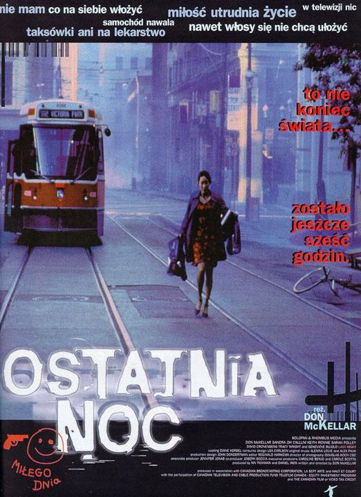 Polski plakat filmu 'Ostatnia Noc'