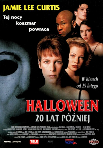Przód ulotki filmu 'Halloween - 20 Lat Później'