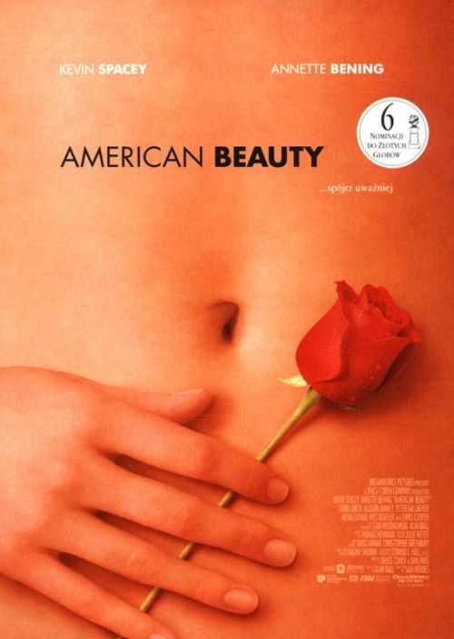 Polski plakat filmu 'American Beauty'