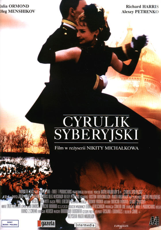 Polski plakat filmu 'Cyrulik Syberyjski'