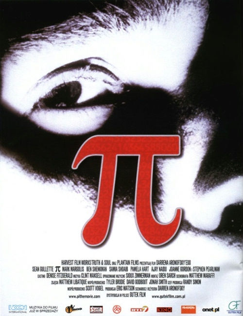 Polski plakat filmu 'Pi'