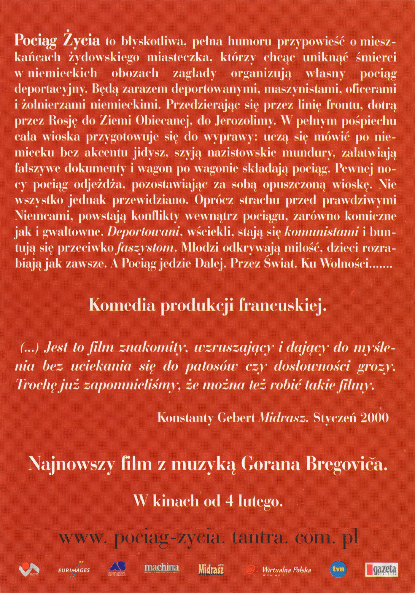 Ulotka filmu ''