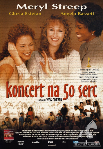 Przód ulotki filmu 'Koncert Na 50 Serc'