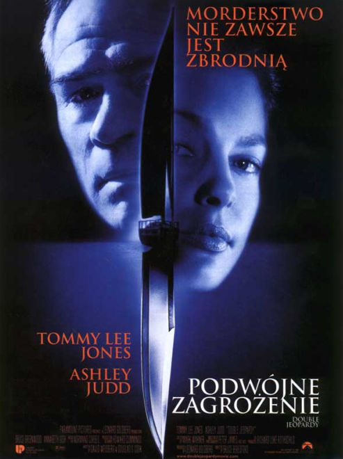 Polski plakat filmu 'Podwójne Zagrożenie'