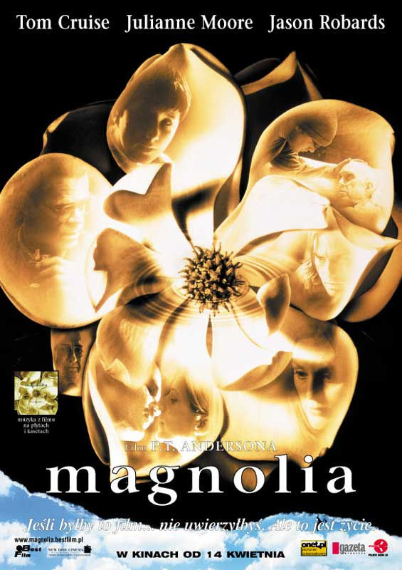 Polski plakat filmu 'Magnolia'