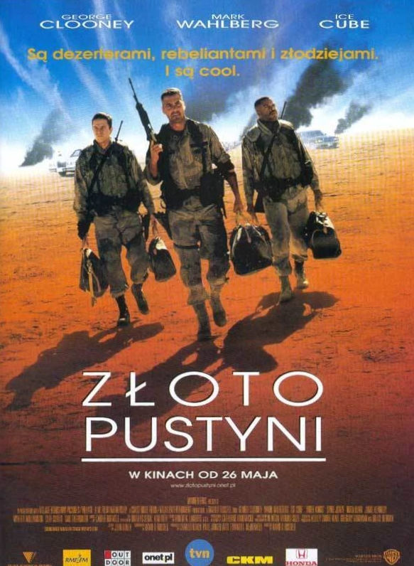 Polski plakat filmu 'Złoto Pustyni'