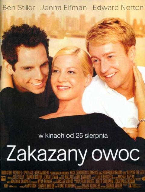 Polski plakat filmu 'Zakazany Owoc'