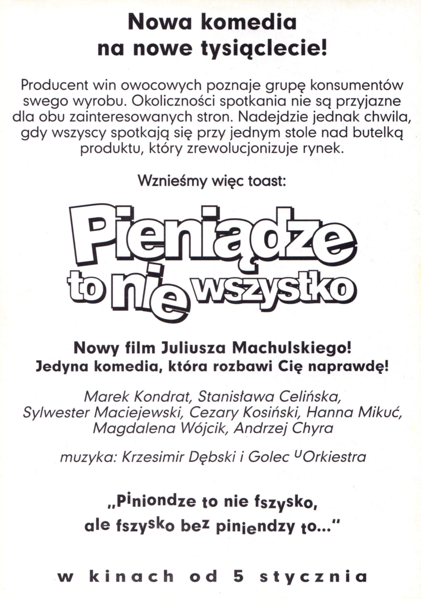 Ulotka filmu ''