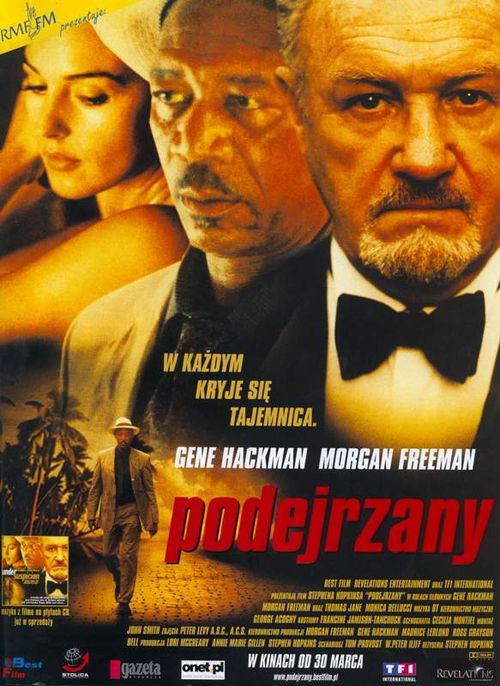 Polski plakat filmu 'Podejrzany'