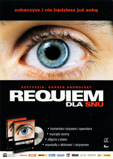 Przód ulotki filmu 'Requiem Dla Snu'