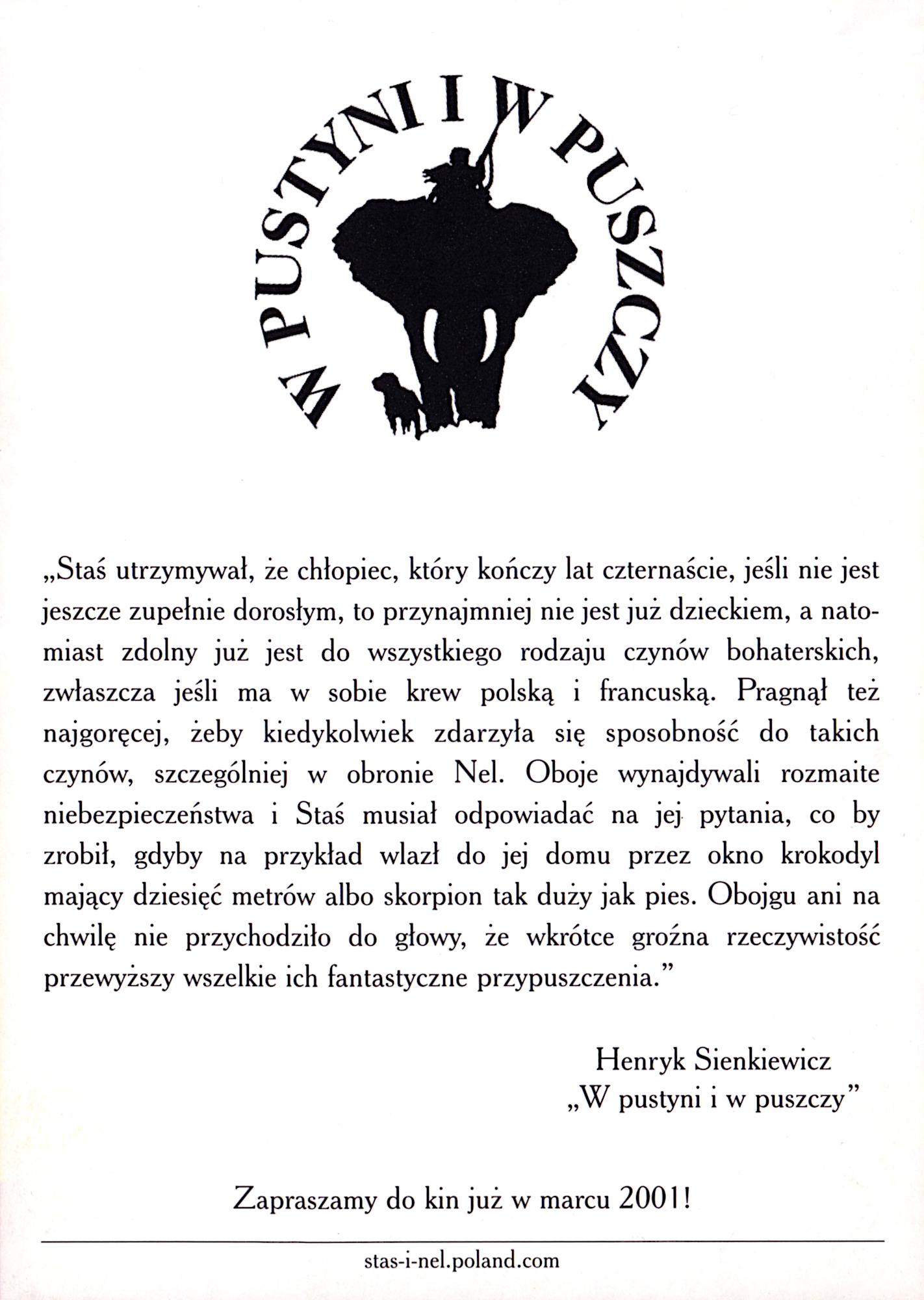 Ulotka filmu ''