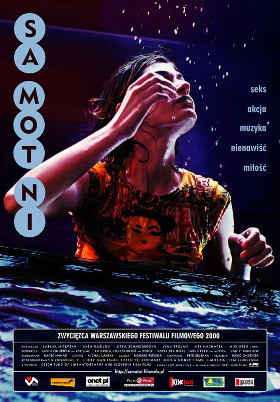 Polski plakat filmu 'Samotni'