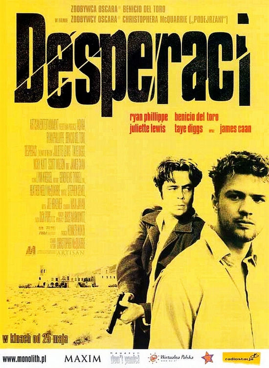 Polski plakat filmu 'Desperaci'