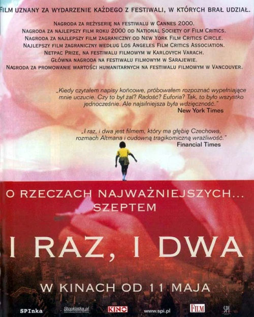 Polski plakat filmu 'I Raz, I Dwa'