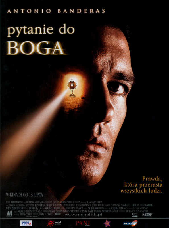 Polski plakat filmu 'Pytanie Do Boga'