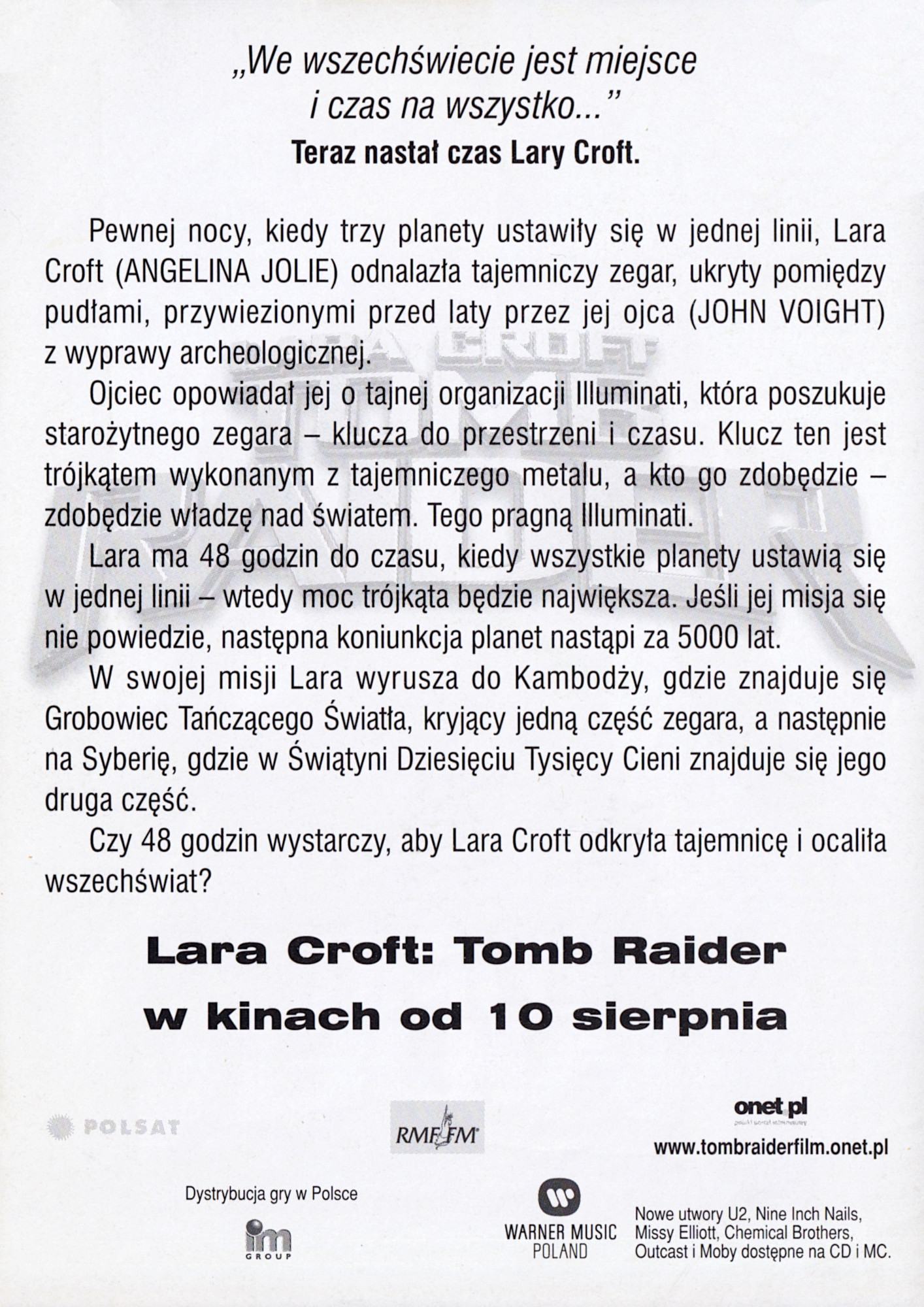 Ulotka filmu ''
