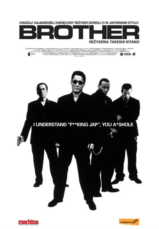 Polski plakat filmu 'Brother'
