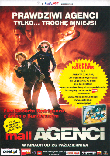 Polski plakat filmu 'Mali Agenci'