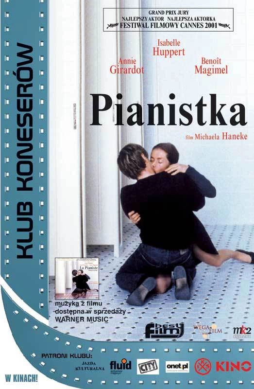 Polski plakat filmu 'Pianistka'