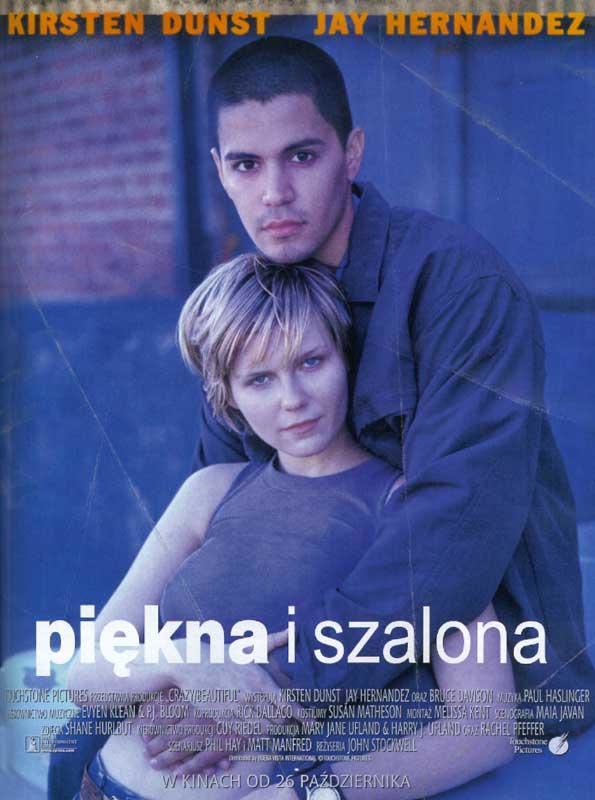 Polski plakat filmu 'Piękna i Szalona'