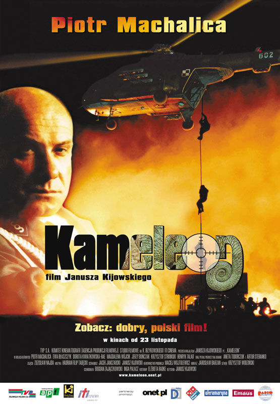 Polski plakat filmu 'Kameleon'