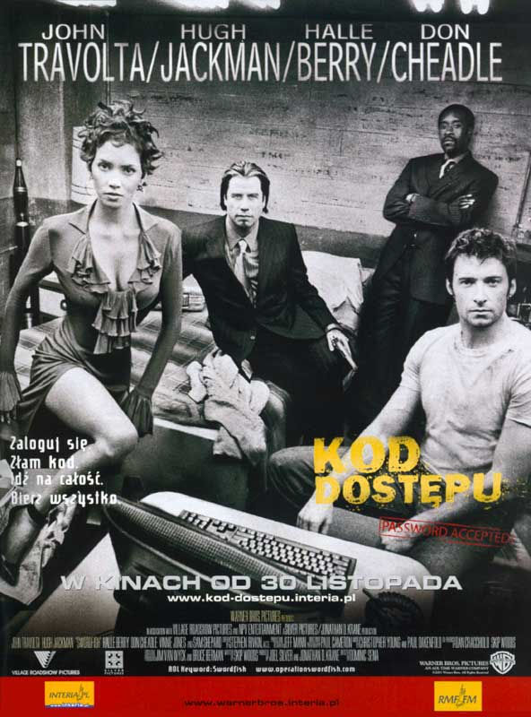 Polski plakat filmu 'Kod Dostępu'