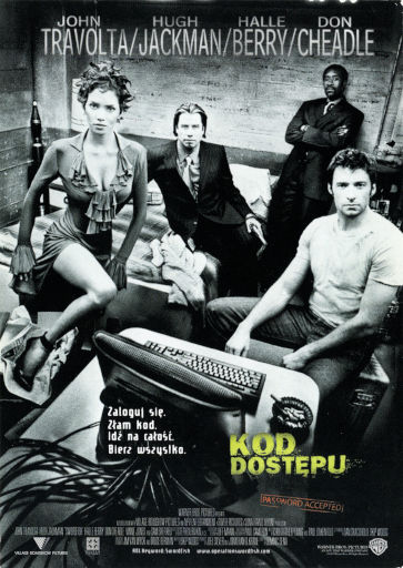 Przód ulotki filmu 'Kod Dostępu'