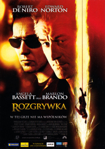 Przód ulotki filmu 'Rozgrywka'