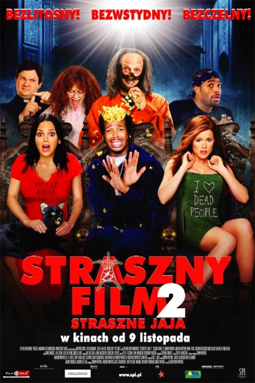 Polski plakat filmu 'Straszny Film 2'