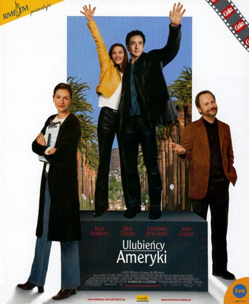 Polski plakat filmu 'Ulubieńcy Ameryki'