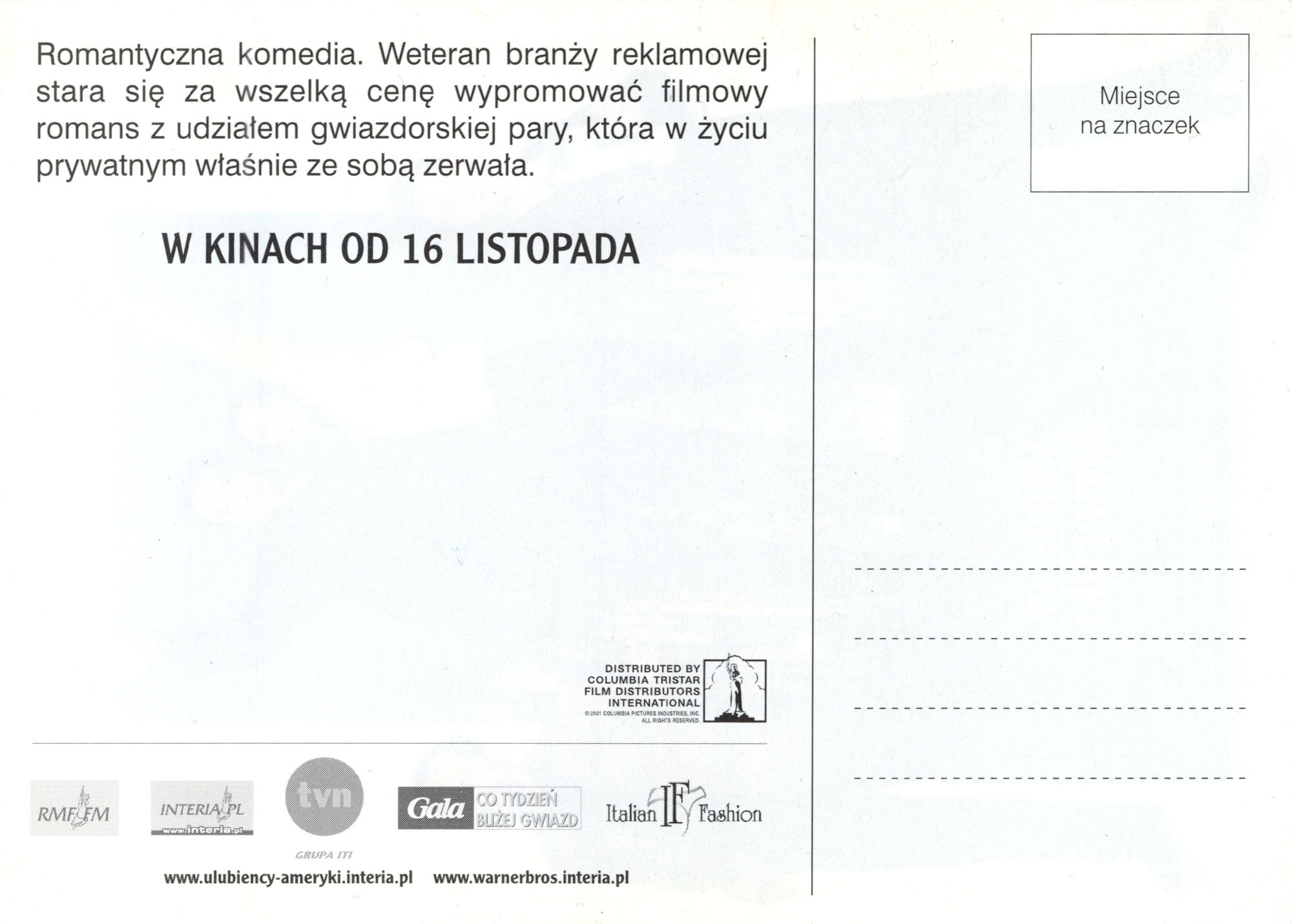 Ulotka filmu ''
