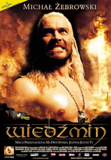 Polski plakat filmu 'Wiedźmin'