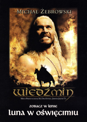 Przód ulotki filmu 'Wiedźmin'