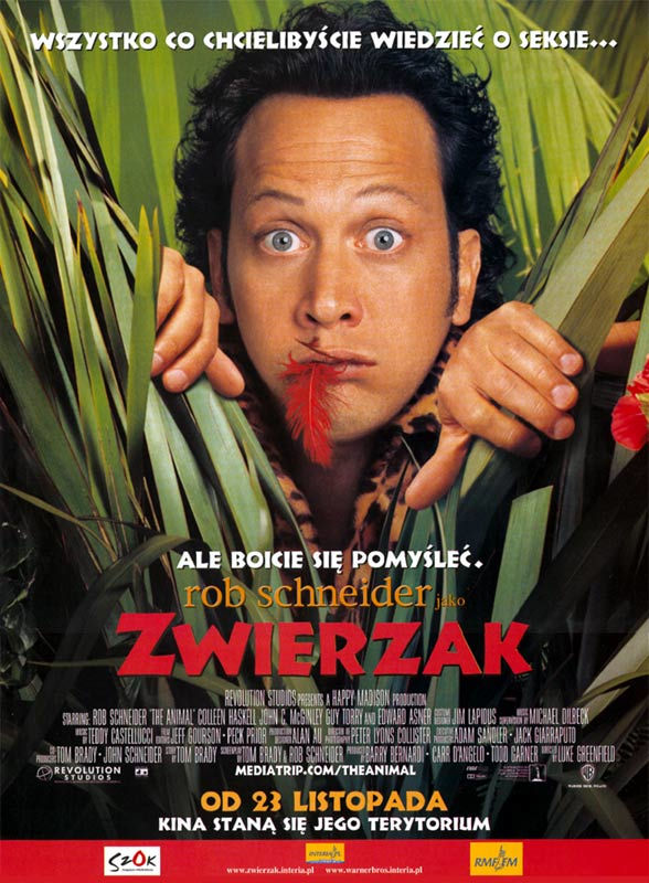 Polski plakat filmu 'Zwierzak'