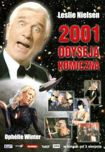 Przód ulotki filmu '2001: Odyseja Komiczna'