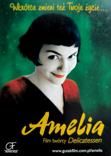 Przód ulotki filmu 'Amelia'